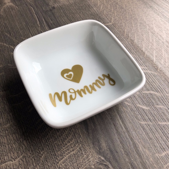 Handmade Other - Mommy Hearts Square Ring Dish